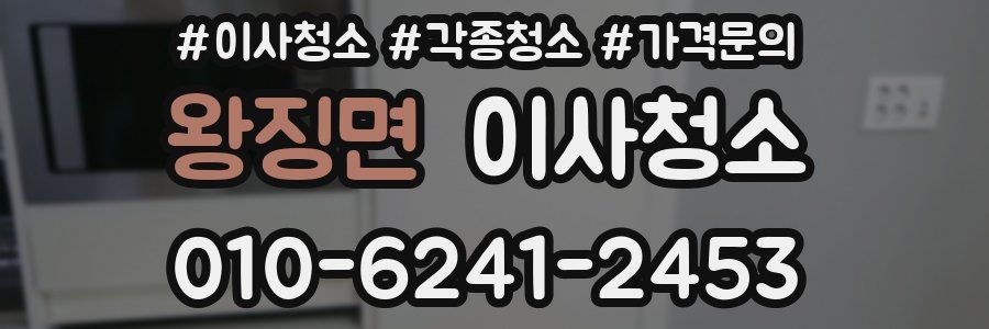 왕징면 이사청소