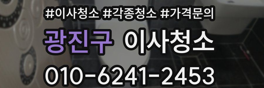 광진구 이사청소