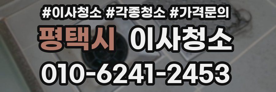 평택시 이사청소