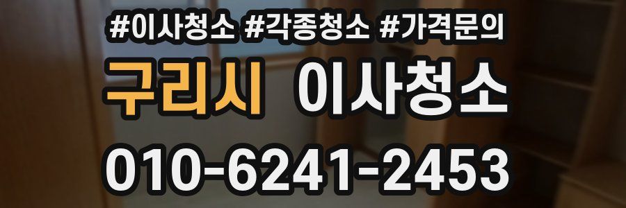 구리시 이사청소