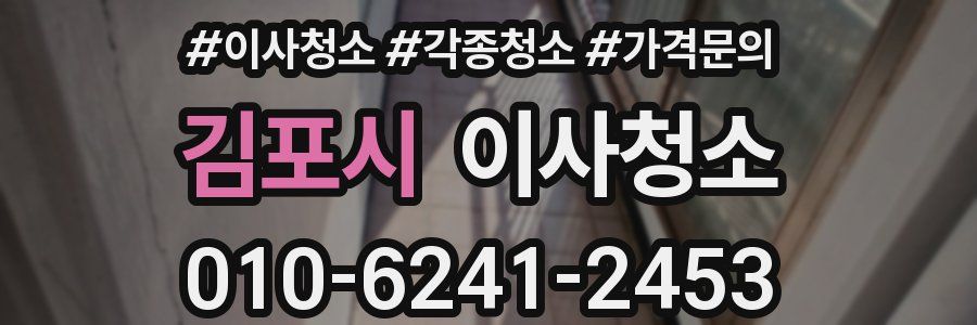 김포시 이사청소