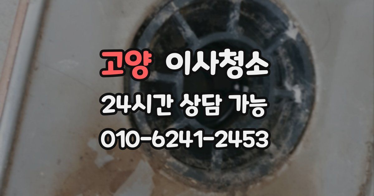 고양 입주청소