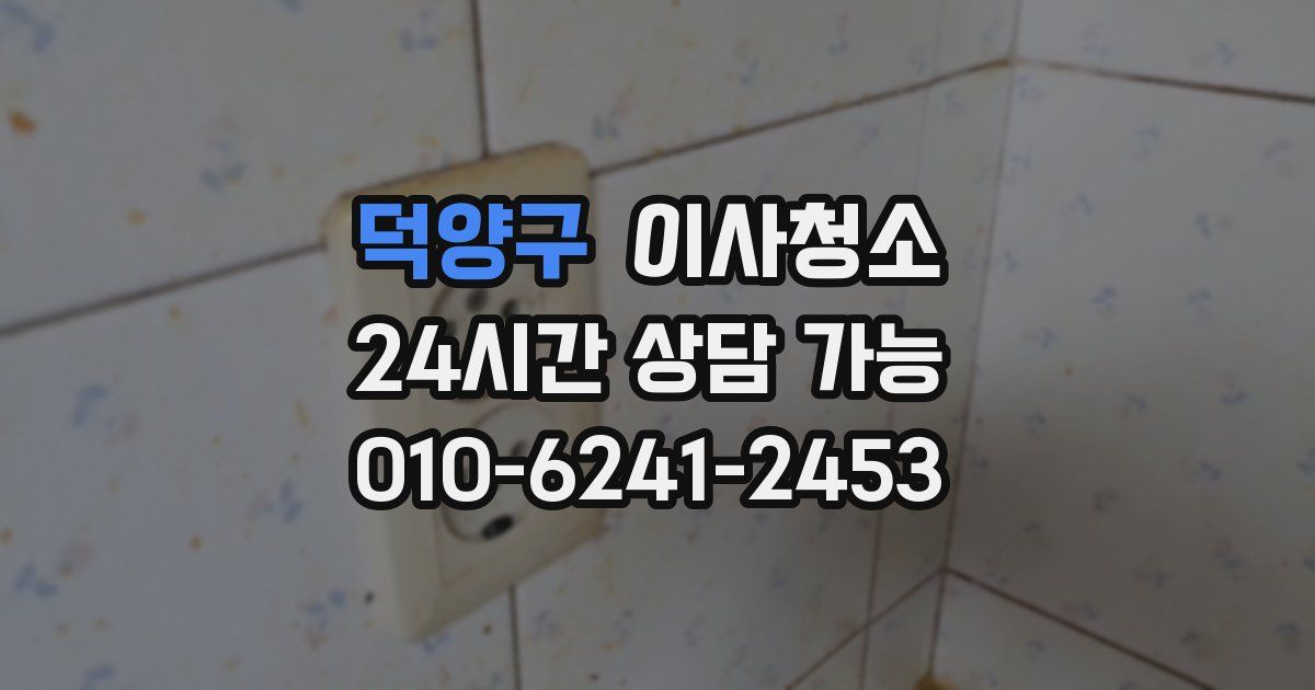 덕양구 입주청소