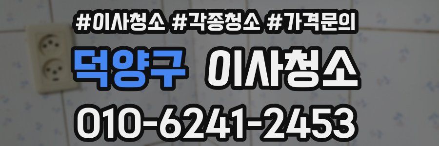 덕양구 이사청소