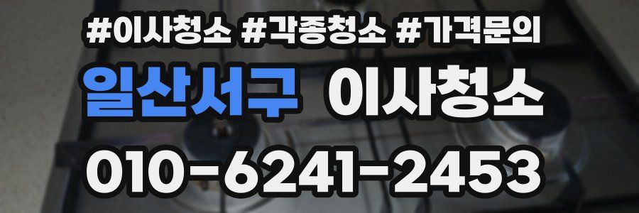 일산서구 이사청소