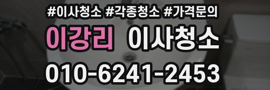 이강리 이사청소