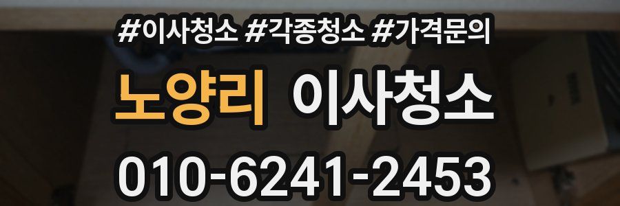 노양리 이사청소