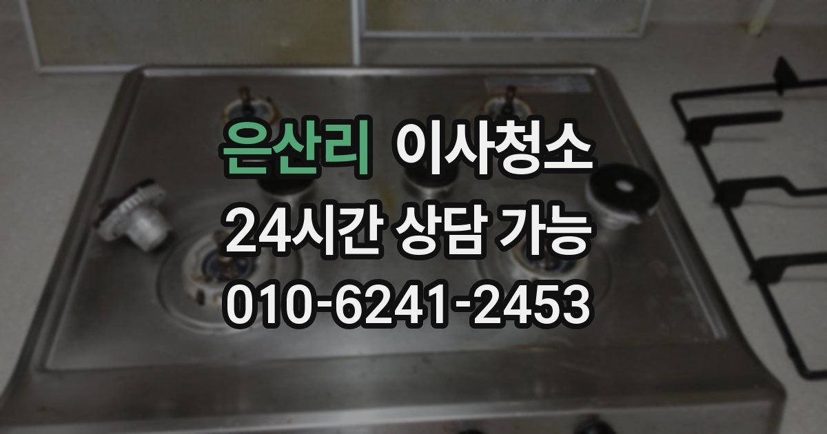 은산리 입주청소