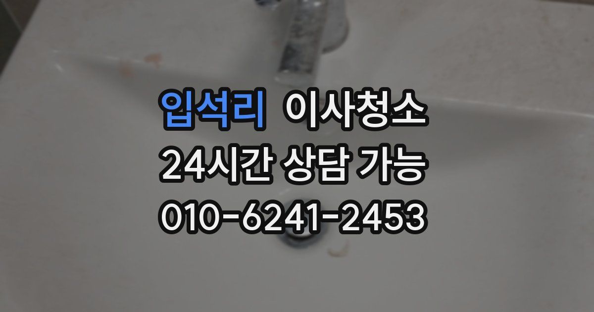 입석리 입주청소