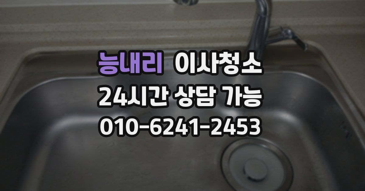 능내리 입주청소