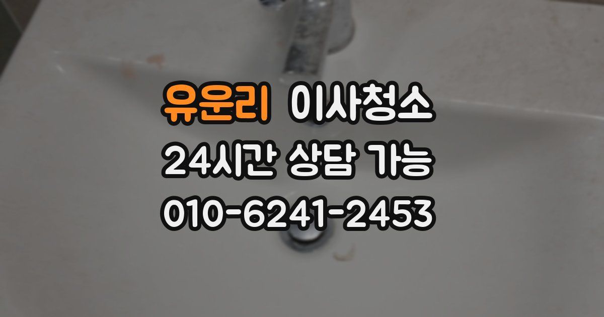 유운리 입주청소