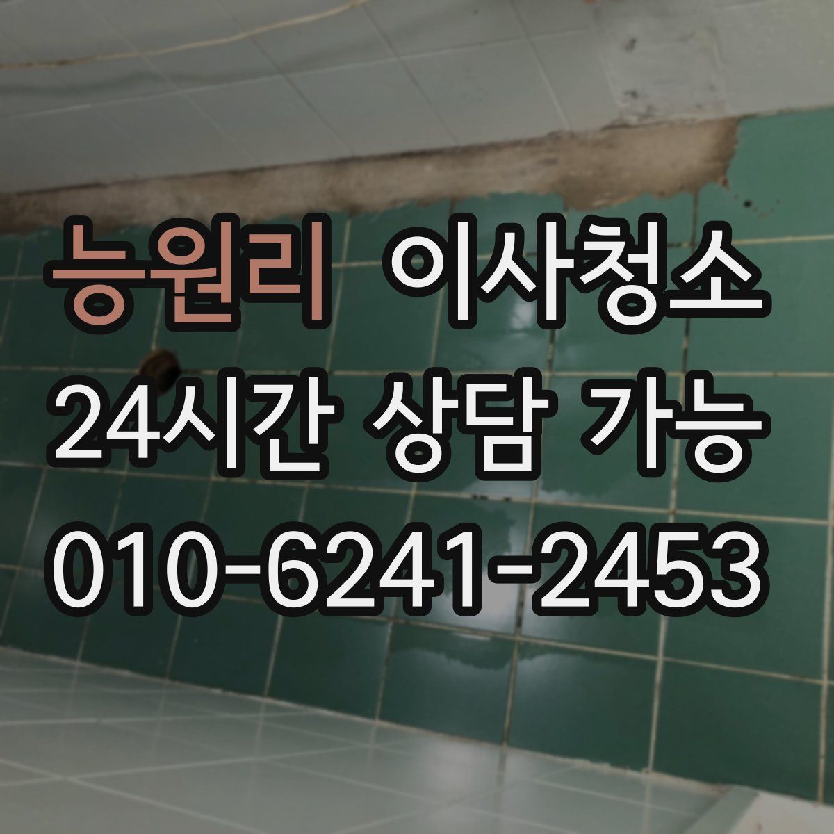 능원리 원룸청소