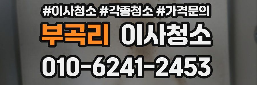 부곡리 이사청소