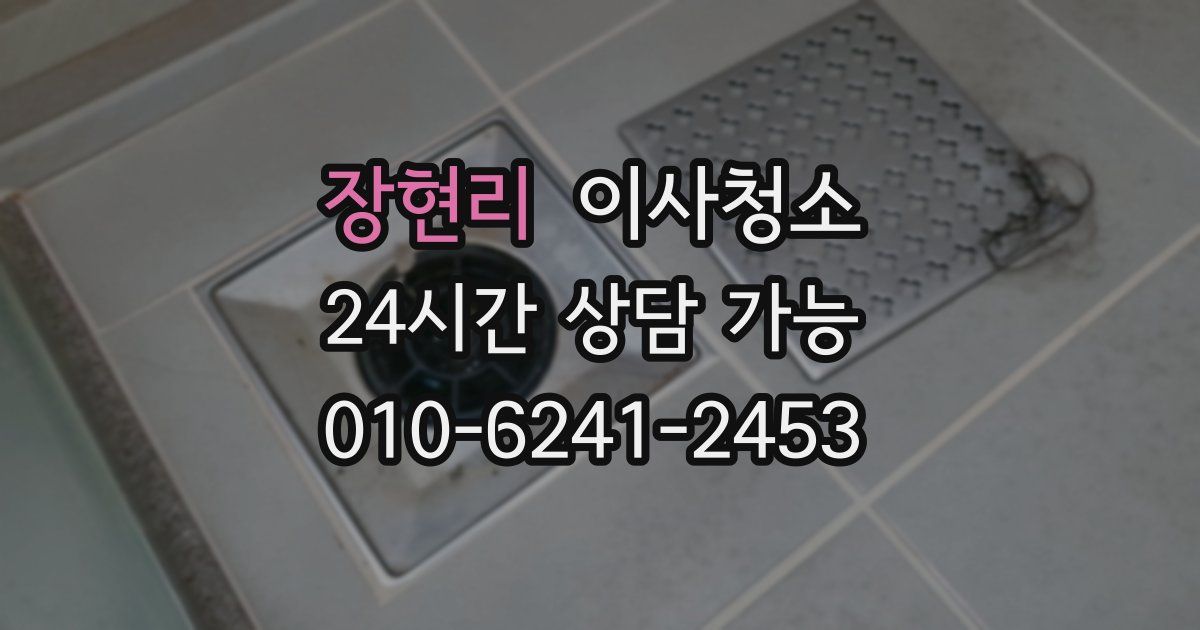 장현리 입주청소