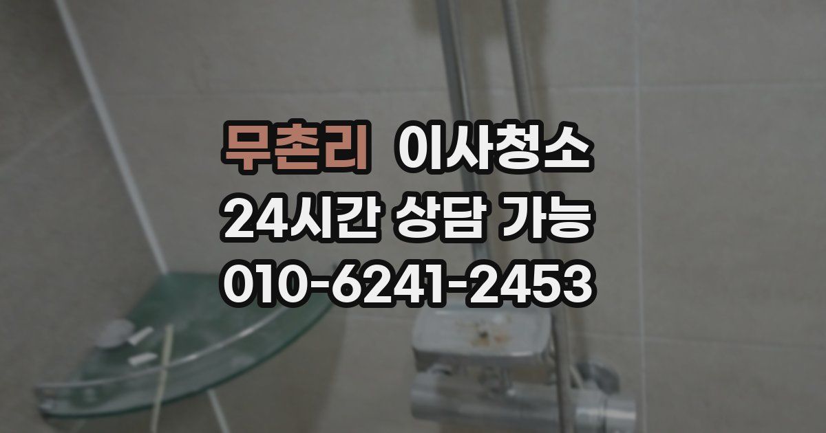 무촌리 입주청소