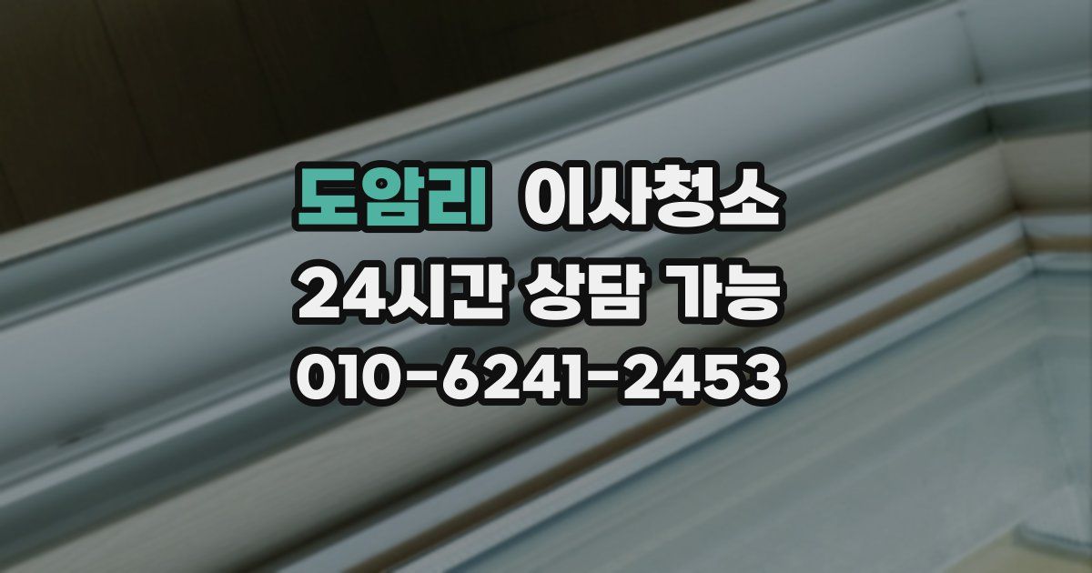 도암리 입주청소