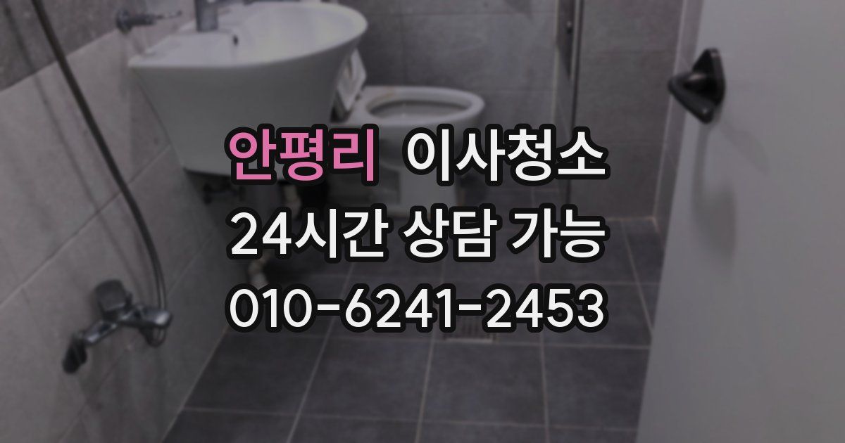 안평리 입주청소