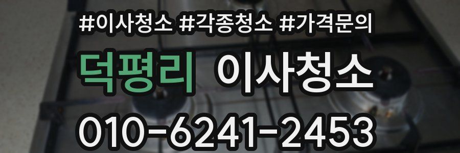 덕평리 이사청소