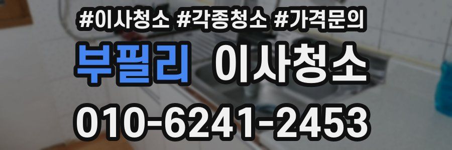 부필리 이사청소