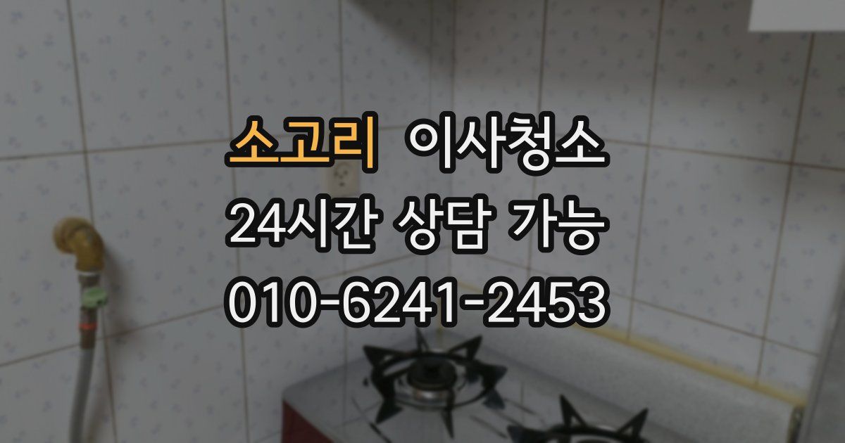 소고리 입주청소