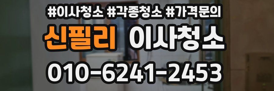 신필리 이사청소