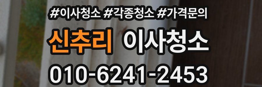 신추리 이사청소