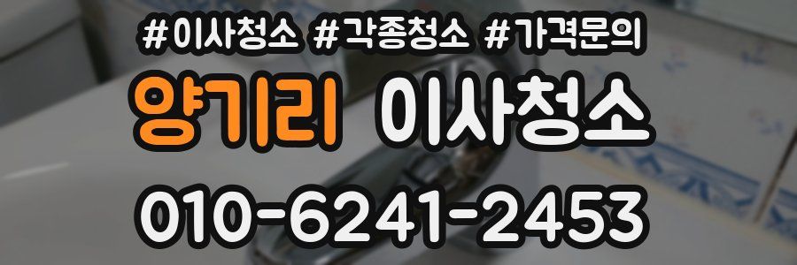 양기리 이사청소