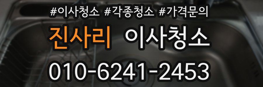 진사리 이사청소