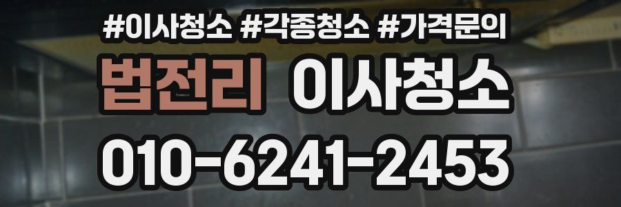 법전리 이사청소