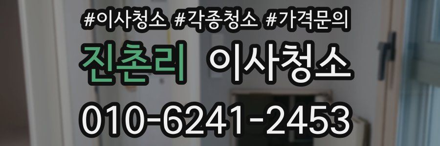 진촌리 이사청소