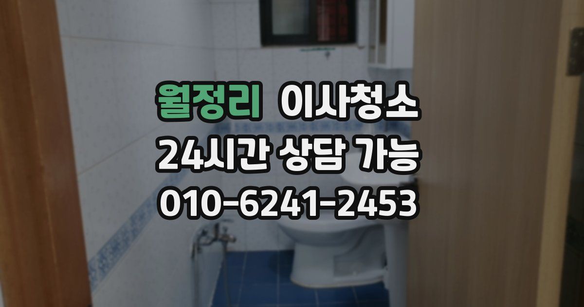 월정리 입주청소