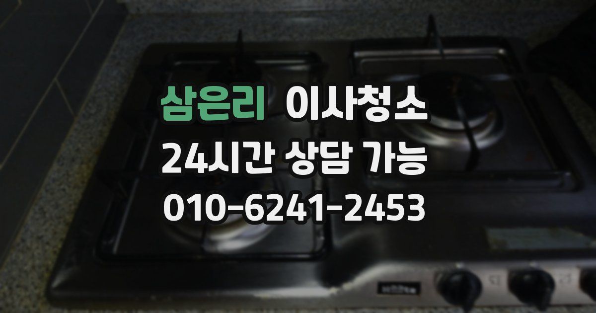 삼은리 입주청소