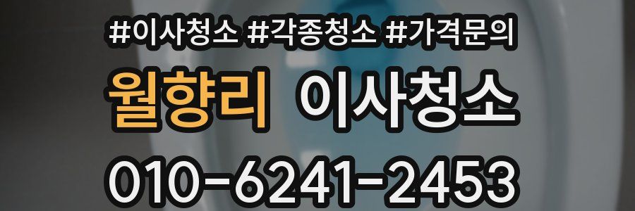 월향리 이사청소