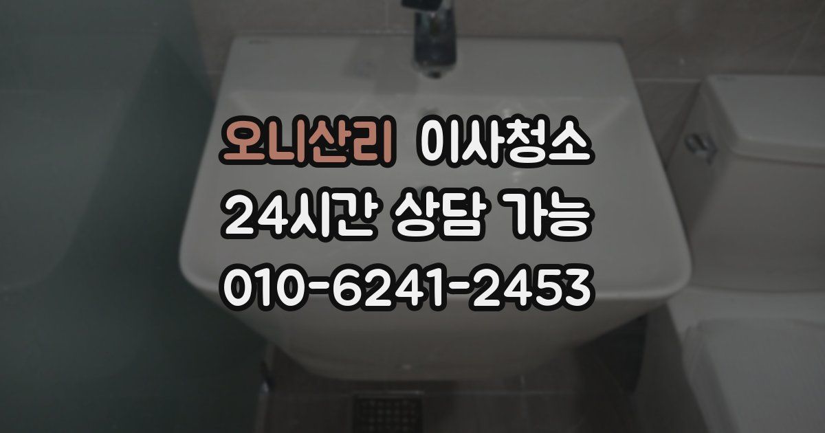 오니산리 입주청소