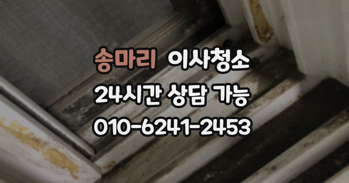 송마리 입주청소