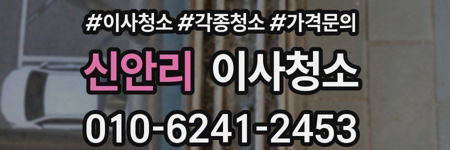 신안리 이사청소