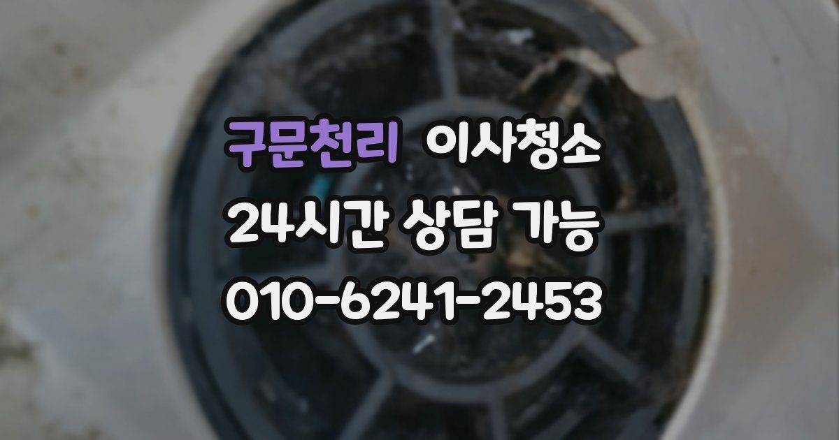 구문천리 입주청소