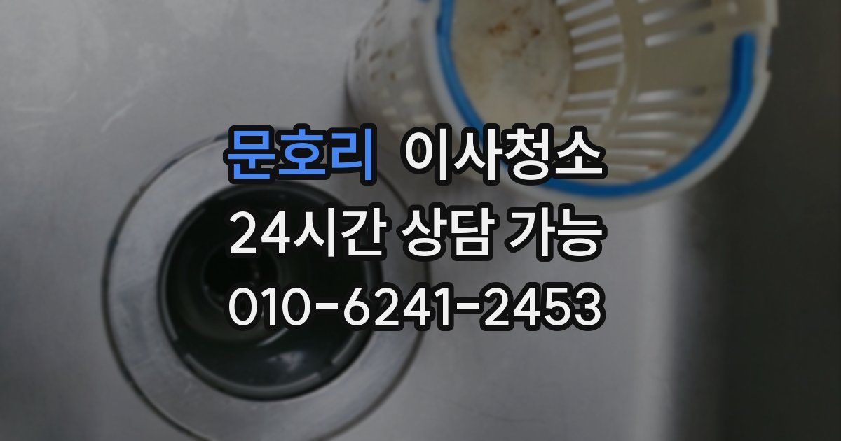 문호리 입주청소