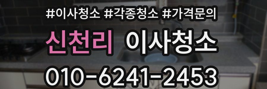 신천리 이사청소