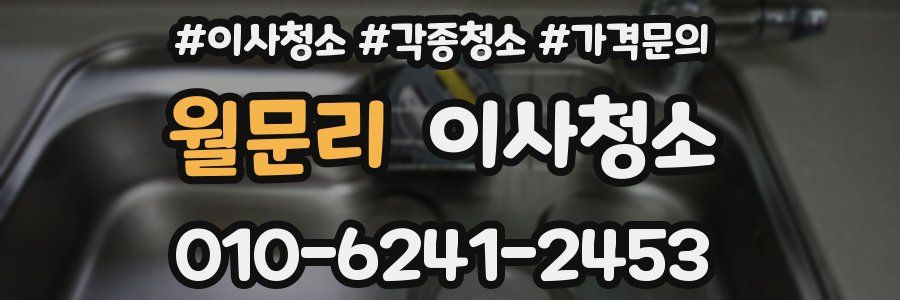 월문리 이사청소