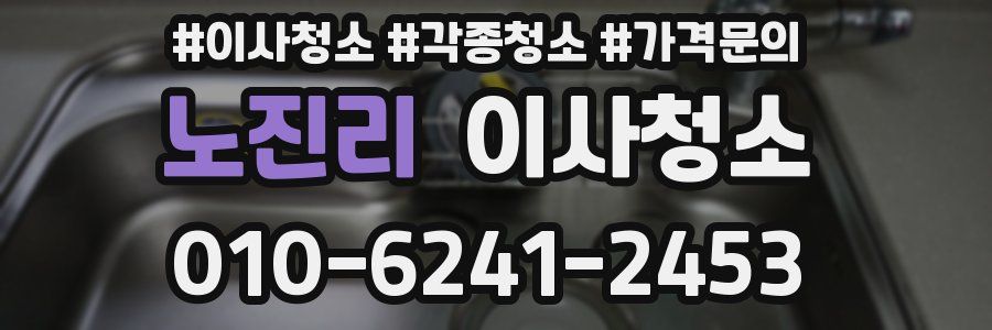 노진리 이사청소