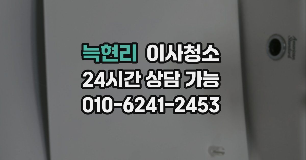 늑현리 입주청소