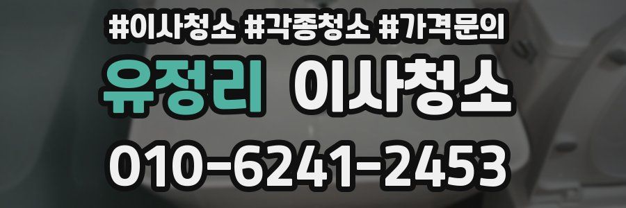 유정리 이사청소