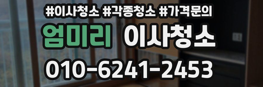 엄미리 이사청소