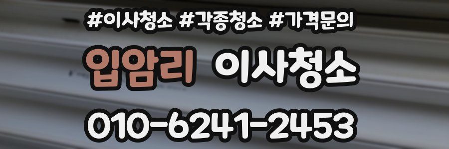 입암리 이사청소