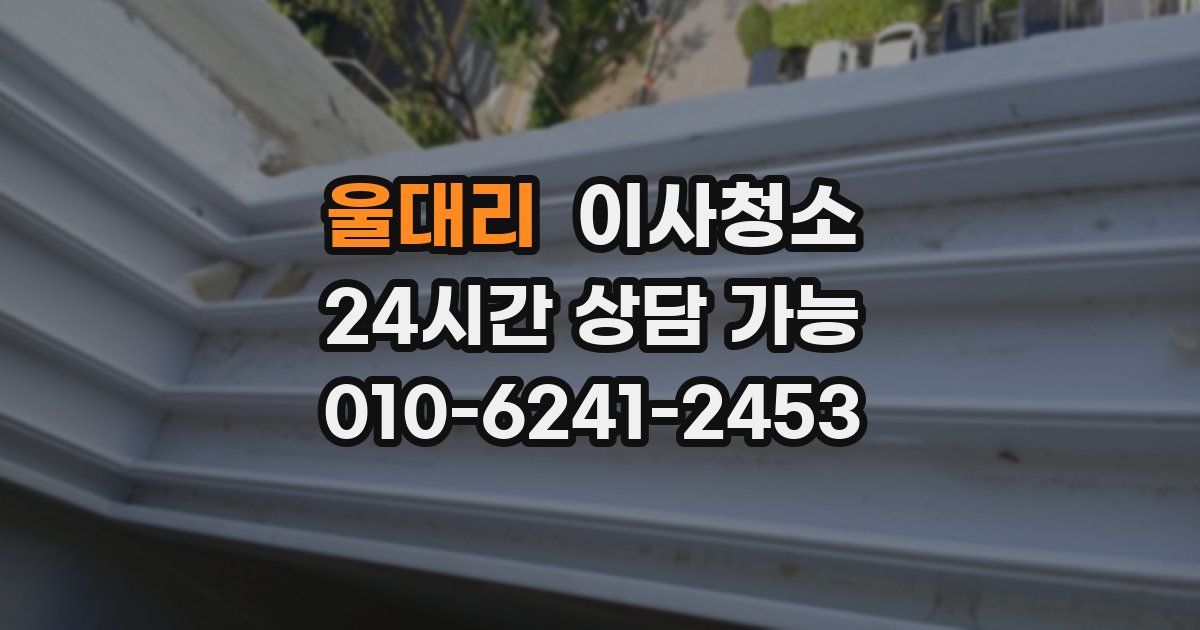 울대리 입주청소