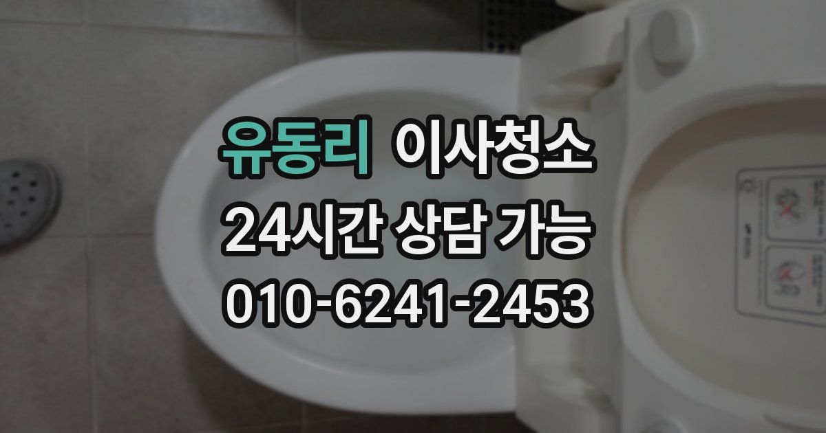 유동리 입주청소