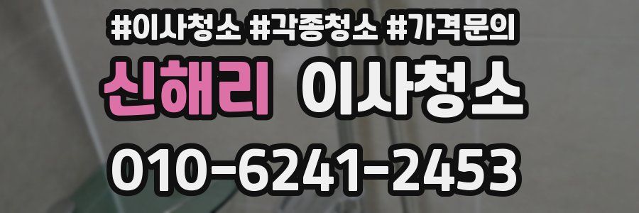 신해리 이사청소