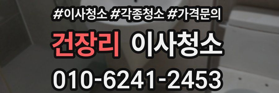 건장리 이사청소