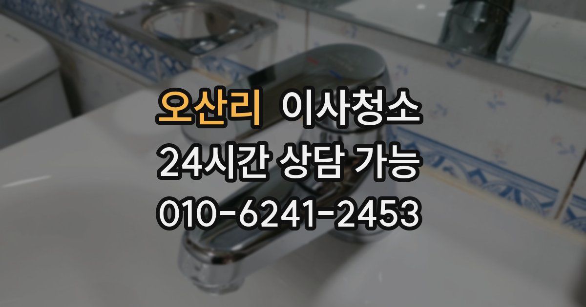 오산리 입주청소